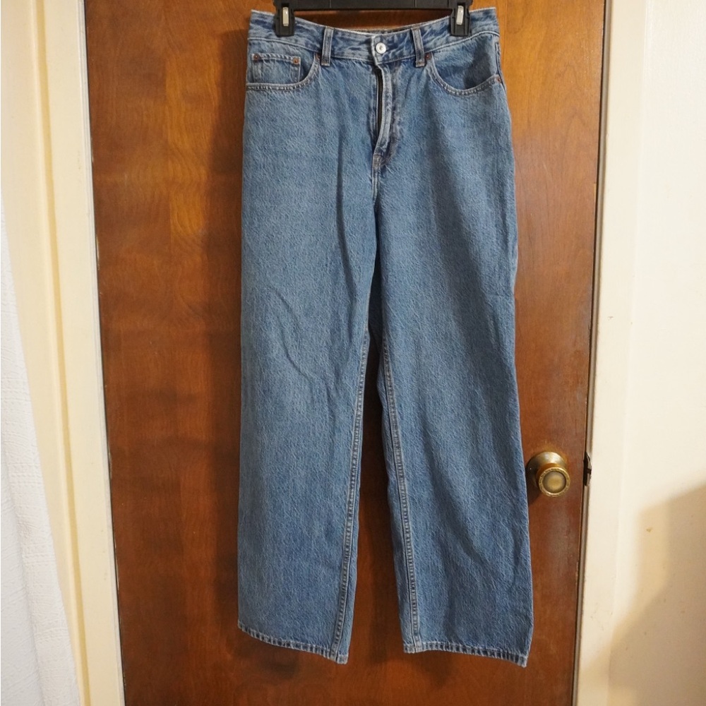 Abercrombie & Fitch Classic Light Blue Straight-Leg Jeans